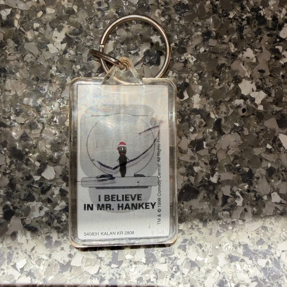 Vintage 1998 South Park Mr Hankey The Christmas Poo Keychain Kalan KR 2808